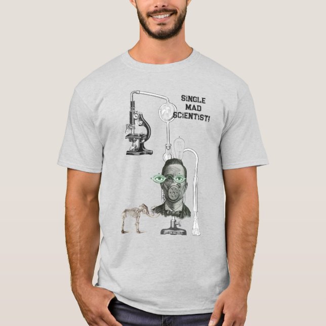 Single Scientist Science Major Doctor of Science T-Shirt (Vorderseite)