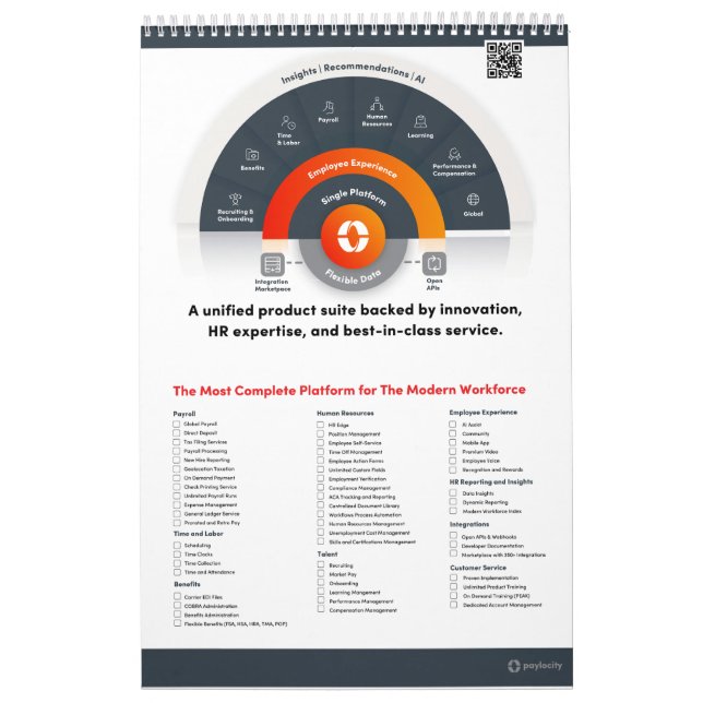 Single Seite 18 Monate Kalender, weiß Kalender (Titelbild)