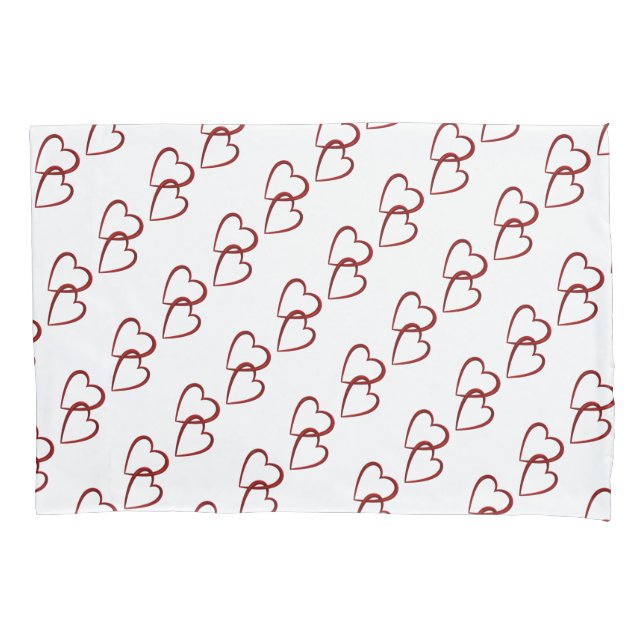 Single Standardgröße Kissen/Herz Kissenbezug (Vorderseite)