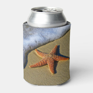 Single Starfish am Strand Dosenkühler