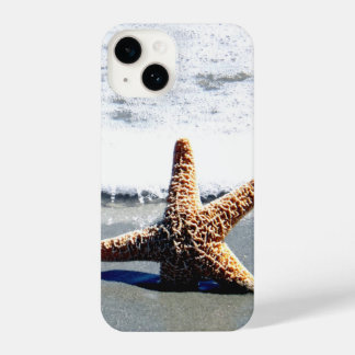 Single Starfish Washed Ashore Jigsaw Puzzle iPhone 14 Hülle
