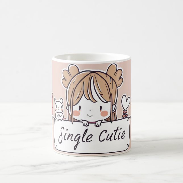 Single Süsse Anime Kawaii Kaffeetasse (Mittel)