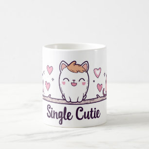 Single Süsse Niedlich Katzen Kaffeetasse
