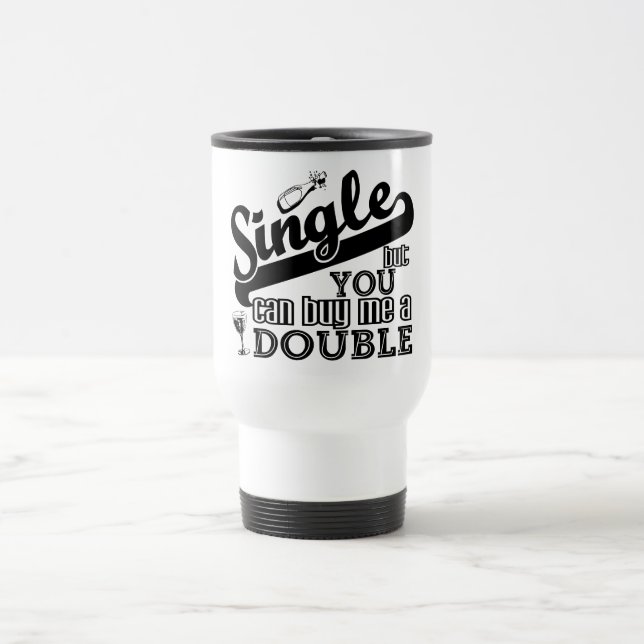SINGLE Tasse - wählen Sie Stil & Farbe (Mittel)