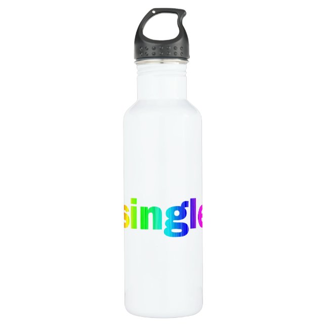 Single Trinkflasche (Vorderseite)