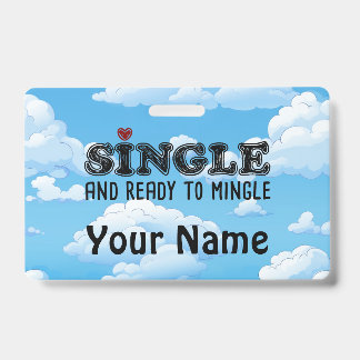 Single und zum Mischen bereit Ausweis