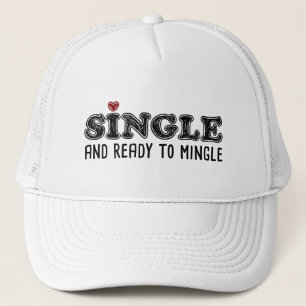 Single und zum Mischen bereit Truckerkappe