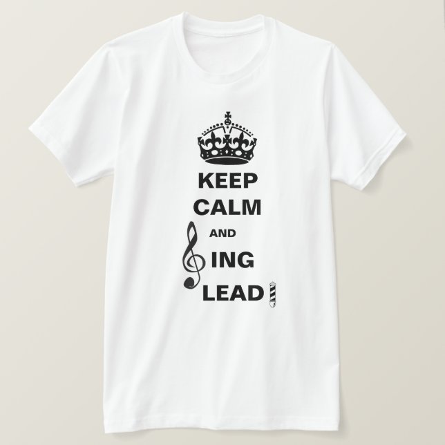 SingLead T-Shirt (Design vorne)