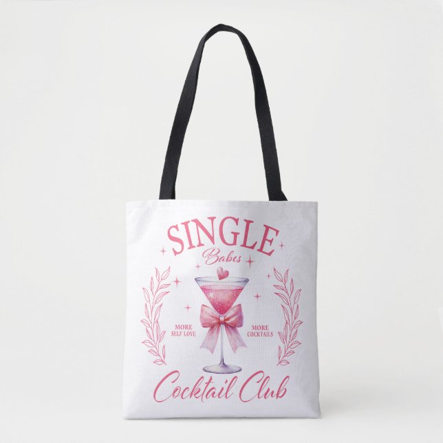 Singles Babes Cocktail Club Sac fourre-tout (Devant)