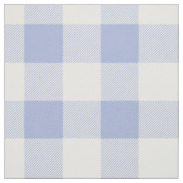 Singrün-blaues Büffel-Karo-Muster Stoff