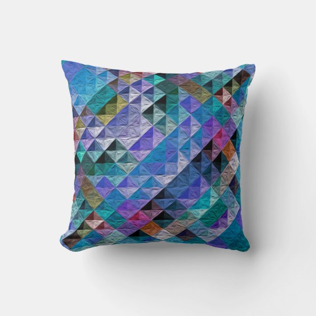 Singrün Quilty Kissen (Vorderseite)