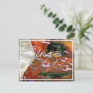 singt dem Herrn Postkarte