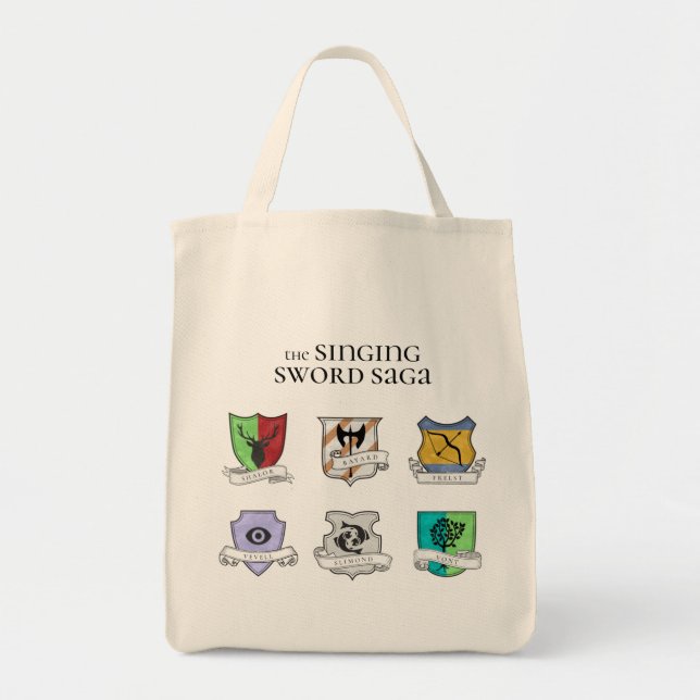 Singt Sword Saga | Edelhäuser Tote Bag Tragetasche (Vorne)