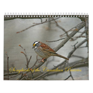 Singvögel der kanadischen Prärien Kalender