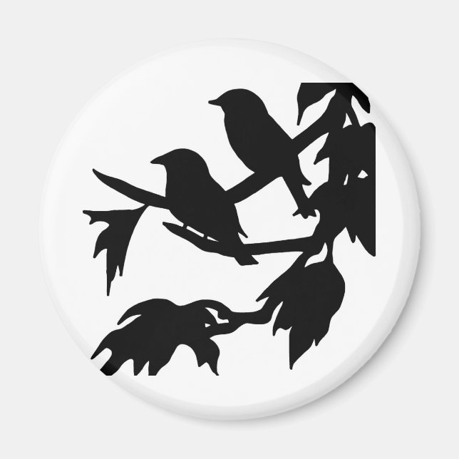 Singvögel Magnet (Vorne)