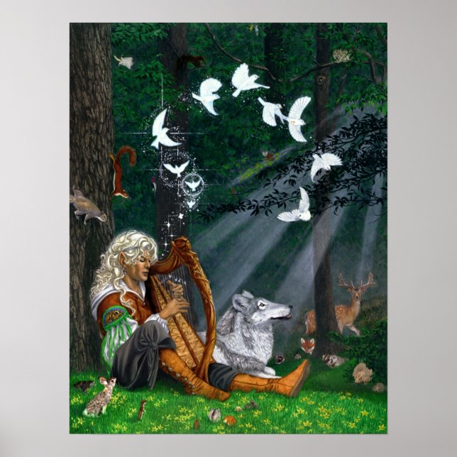 Singvögel - Print oder Poster (Vorne)