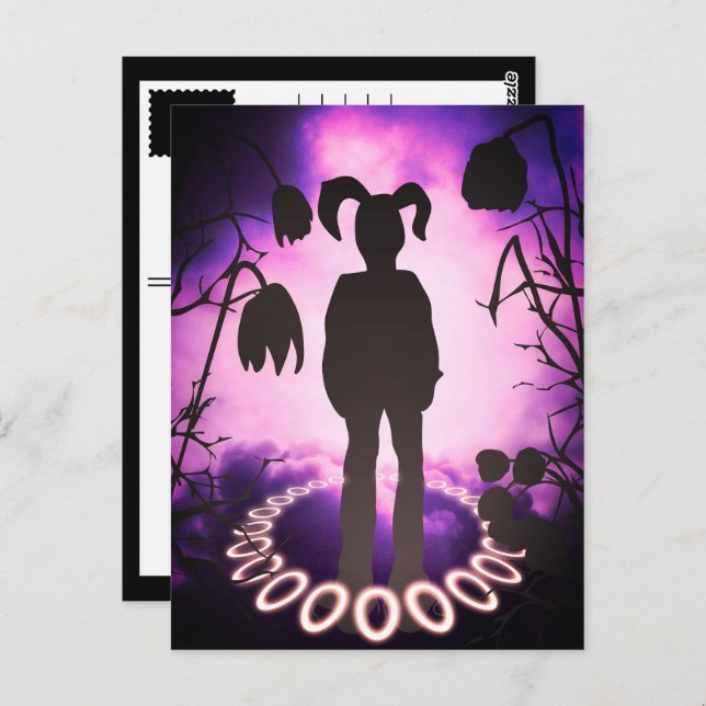 Sini-Ostereihalo Postkarte (Vorne/Hinten)