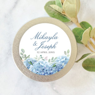 SINI Sticker Blue Hydrangea