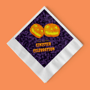 Sinister Celebration Halloween Serviette