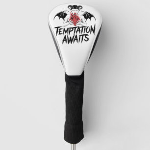 Sinister-Gothic-Dämonendesign - die Versuchung ste Golf Headcover