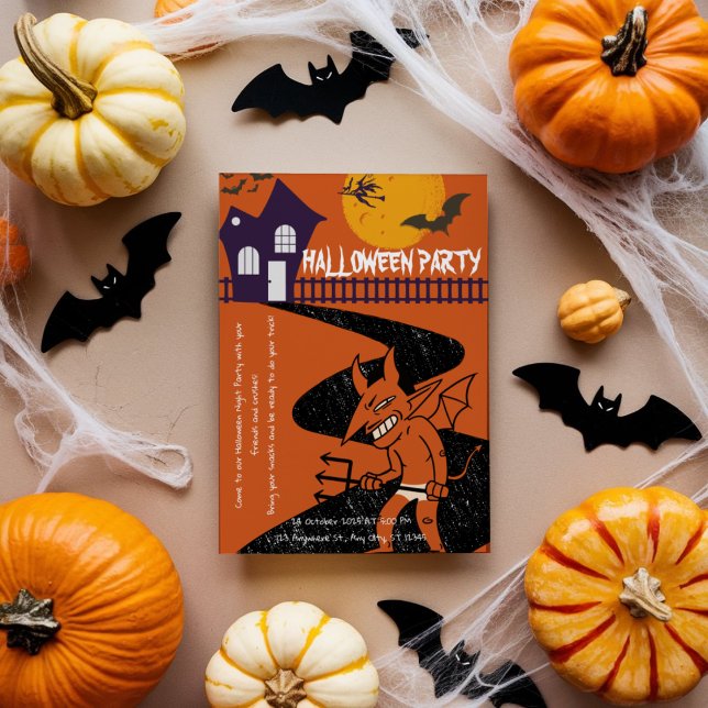 Sinister Soiree: Einladung des bösen Halloween-Par (Von Creator hochgeladen)