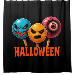 Sinister Süßigkeiten Halloween Duschvorhang