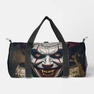 Sinister Vampire Clown Duffel Bag Duffle Bag