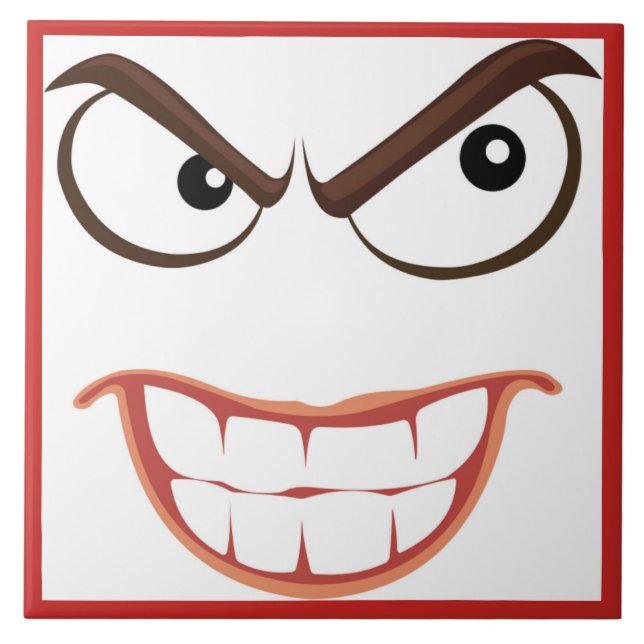 SINISTERGESICHT FLIESE (Vorderseite)