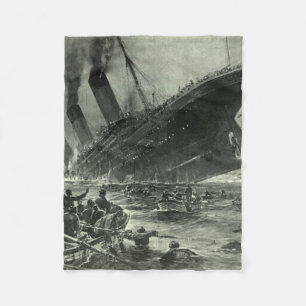 Sinken der RMS Titanic Fleecedecke