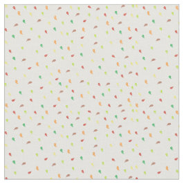 Sinkende Blätter Stoffe - weiß