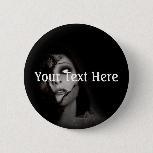 Sinkende Engel fallen Button (Vorderseite)