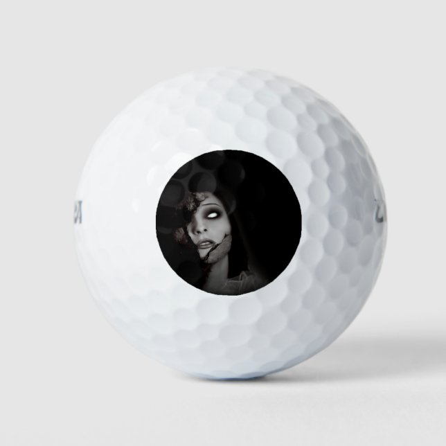 Sinkende Engel fallen Golfball (Vorderseite)
