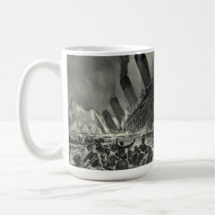 Sinking RMS Titanic Kaffeetasse