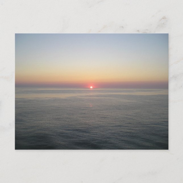 Sinking Sun Postkarte (Vorderseite)