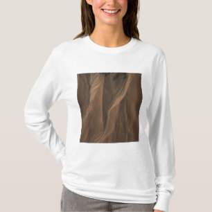 Sinkkasten am Rand des Hale Kraters, Mars T-Shirt