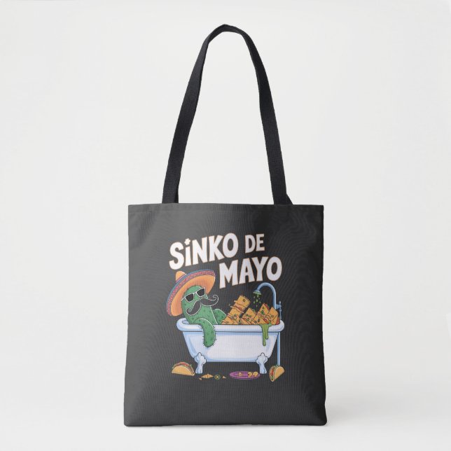 Sinko de Mayo Cinco De Mayo Cactus Funny Tasche (Vorderseite)