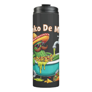 Sinko de Mayo"Funny Cinco de Mayo Cactus Thermosbecher