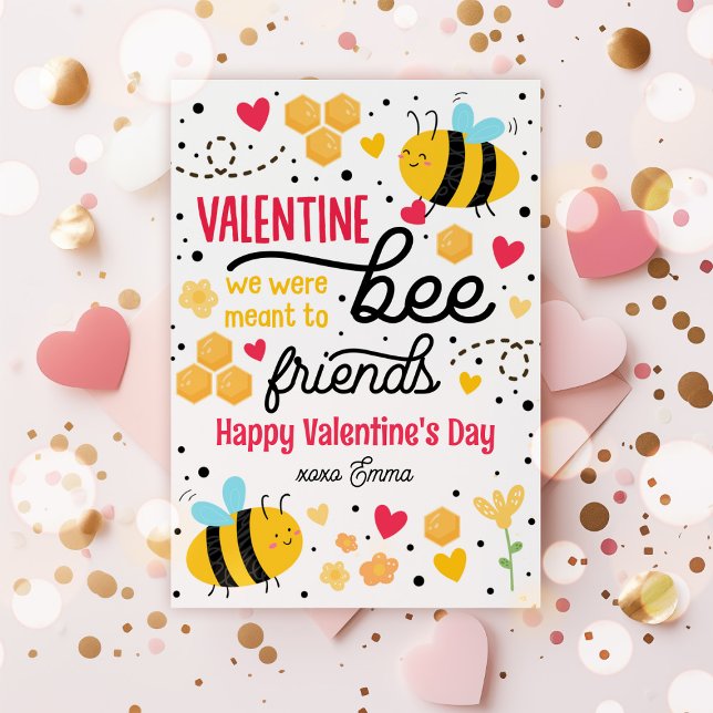 Sinn to be Friends Niedliche Valentine Klassenzimm Einladung (Von Creator hochgeladen)