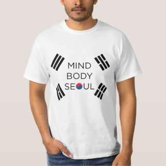 Sinneskörper-Seoul-Entwurf T-Shirt