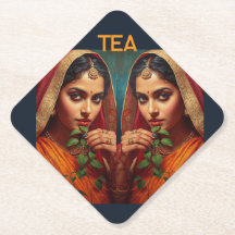 Sinnliche indische Teepflückerin
