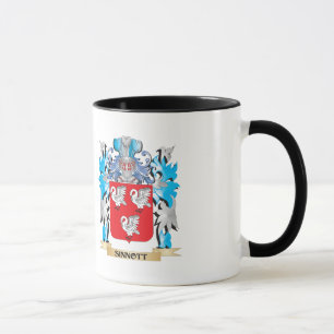 Sinnott Wappen - Familienwappen Tasse
