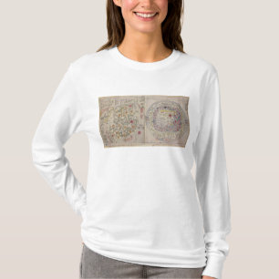 Sino koreanische Weltkarte T-Shirt