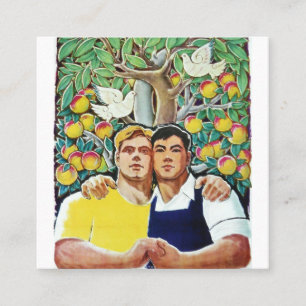 Sinosow Quadratische Visitenkarte