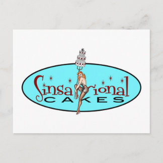 Sinsational Cakes - Postkarte