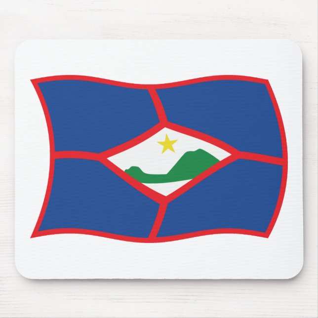 Sint Eustatius Flag Mousepad (Vorne)