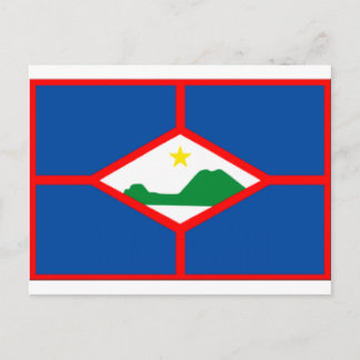 Sint Eustatius Flag Postkarte