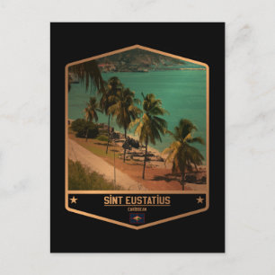 Sint Eustatius Postkarte