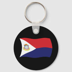 Sint Maarten Flag Schlüsselanhänger