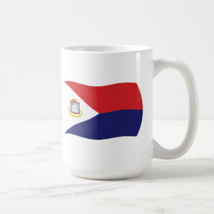 Sint Maarten Flag Tasse