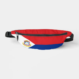 Sint Maarten Flagge Bauchtasche